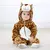 Macacão de bebê inverno kigurumi leão traje para meninas meninos da criança