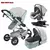 Carrinho de bebê 3 em 1 com assento de carro com base ISOFIX, carrinho de bebê - loja online
