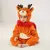 Macacão de bebê inverno kigurumi leão traje para meninas meninos da criança - loja online