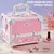 Kit de maquiagem infantil para meninas, 49 peças, kit de maquiagem lavável, ki - loja online