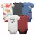 5 pçs/lote bebê meninos meninas bodysuits 100% algodão manga curta crianças - Jon baby