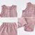 conjunto de verão infantil para meninas sem manga. - loja online