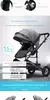 Carrinho de bebê 3 em 1 com assento de carro com base ISOFIX, carrinho de bebê