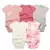 5 pçs/lote bebê meninos meninas bodysuits 100% algodão manga curta crianças - comprar online