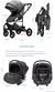 Carrinho de bebê 3 em 1 carrinho dobrável de dois lados criança quatro estaç - comprar online