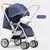 Carrinho de bebê pode sentar e carrinho de bebê dobrável. - comprar online