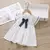 vestido infantil de algodão de alta qualidade. - comprar online