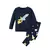 Pijama de algodão de manga completo para crianças, pijamas de avião para cria - comprar online
