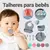 Conjunto de alimentação do bebê dos utensílios de mesa das crianças, 6 pces na internet