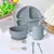 Conjunto de alimentação do bebê dos utensílios de mesa das crianças, 6 pces na internet