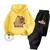 Conjunto moletom para meninos e meninas Capivara. - loja online