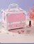 Imagem do Kit de maquiagem infantil para meninas, 49 peças, kit de maquiagem lavável, ki