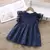vestido infantil de algodão de alta qualidade. - loja online