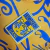 Imagem do Camisa Tigres do México Edição Especial Dia dos mortos 23/24 - Torcedor Adidas Masculina - Detalhamento com caveira em azul e amarelo