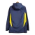 Jaqueta Corta-Vento Real Madrid 23/24 - Masculina Adidas - Azul com detalhes em amarelo - comprar online