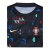 Camisa Seleção de Portugal Pré-jogo 24/25 - Torcedor Nike Masculina - Preta com detalhes em azul e vermelho e verde na internet