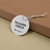 100 Tag Redonda 4cm Seu Pedido Chegou Personalizada