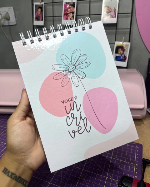 ✨ Bloco de Notas “Você é Incrível” – Minimalista & Delicado ✨