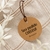 100 Tag Kraft 4cm Seu Pedido Chegou