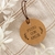 100 Tag Kraft 4cm Feito Com Amor