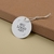 100 Tag Redonda 4cm Personalizada Sua Arte / Logo