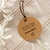 100 Tag Kraft 4cm Feito Com Amor