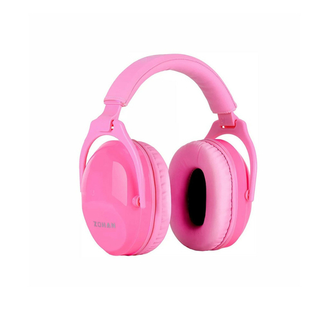 Abafador Som Ruído Menina Criança Autista TEA Rosa Estudo