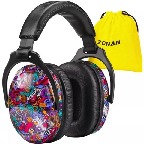 Abafador Protetor Som Infantil Autista Criança Musical