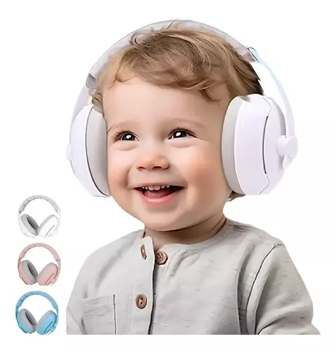 Abafador de Ruído 2 em 1 Arco e Faixa Protetor Auricular