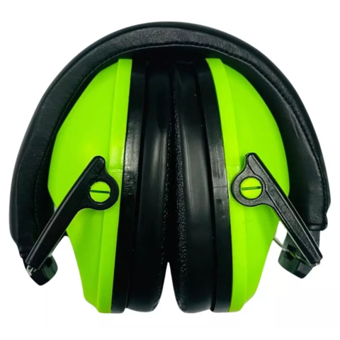 Abafador Protetor Som Infantil Autista Criança Verde