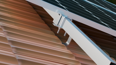 Kit soporte de fijación para techo de tejas | GST Solar - comprar online