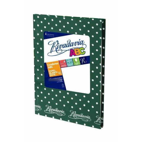 Cuaderno Rivadavia Abc Nº 3 Rayado Cuadriculado Liso Forrado - tienda online