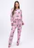 Pijama Feminino Inverno Suede - Estampa Panda Maluca Rosa - loja online