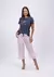 Pijama Feminino Capri - Floresta Do Sonho Azul e Branco na internet
