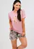Pijama Feminino Verão - Me Deixe Dormir Rosa - loja online