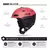 CASCO ARMOR RED/BLACK TALLE L/XL