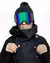 ANTIPARRAS AVALANCHE BLACK/GREEN