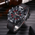 Relógio Esportivo Masculino À Prova D'Água, Pulseira de Silicone Leve, Relógio Digital Fashionável - comprar online