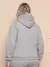 Imagem do Casaco Feminino Plus Size M até G3 De Moletom Com Bolsos Capuz e Ziper Inverno