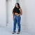 Calça Feminina Mom 100% Marmorizada Premium de Bolso Forro - loja online