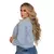 Jaqueta Feminina Cristal de Pelúcia Total + Botão Envelopado