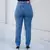 Calça Feminina Mom 100% Marmorizada Premium de Bolso Forro na internet