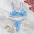 Conjunto de lingerie feminina de 2 peças, renda bordada floral, sexy - comprar online
