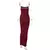Nsangu 2025 Outono Cinta Midi Vestido Body - comprar online