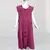 Vestido algodão linho casual