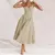 Elegante vestido plissado sem encosto sem mangas feminino, vestido Midi monocrom - comprar online