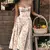 Elegante vestido plissado sem encosto sem mangas feminino, vestido Midi monocrom