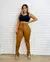 Calça Legging Cirrê Disco Com Ziper Cintura Alta na internet