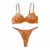 Imagem do Conjunto de lingerie feminina de 2 peças, renda bordada floral, sexy