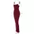 Nsangu 2025 Outono Cinta Midi Vestido Body - VIONNA